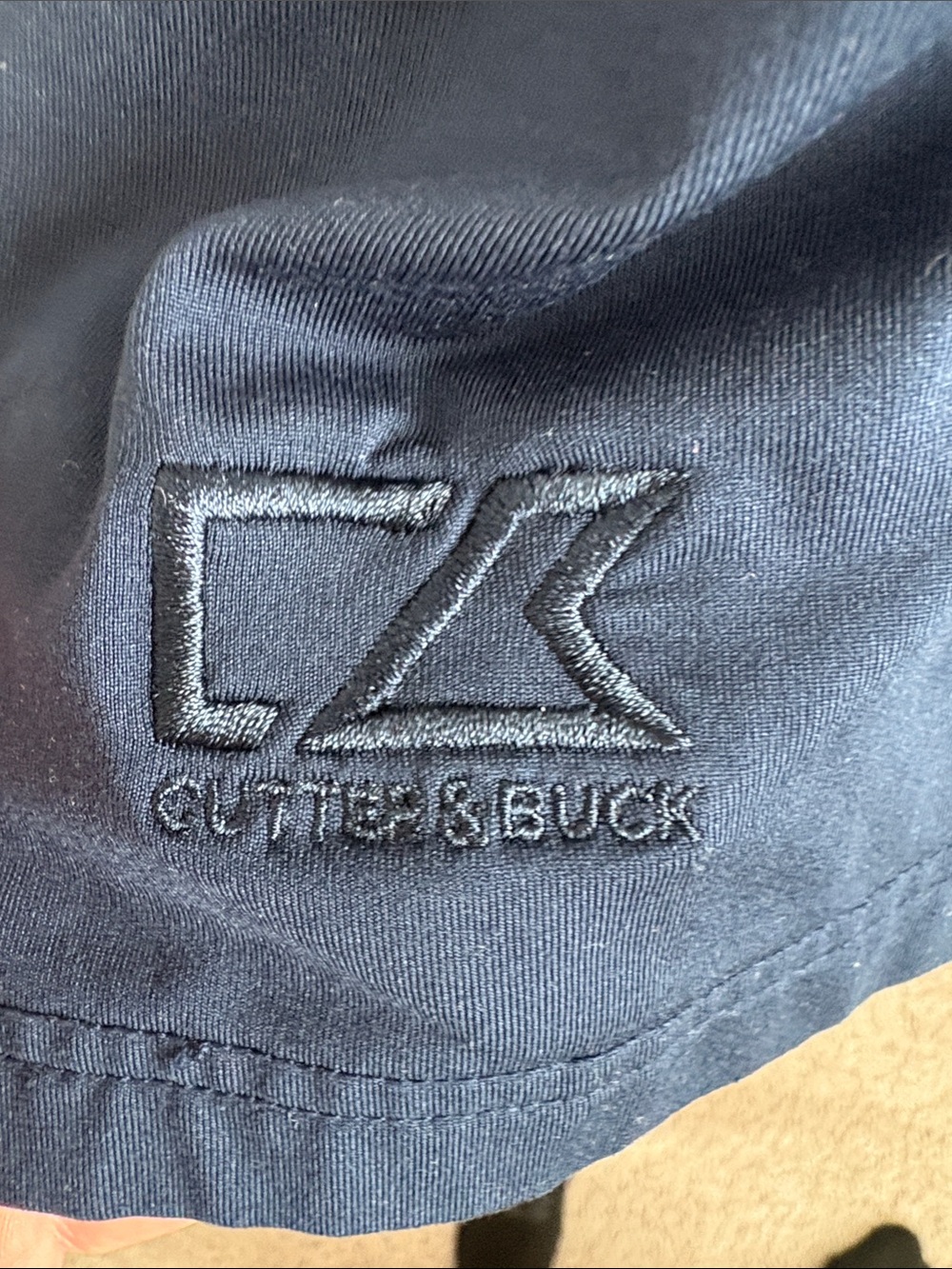 Cutter & Buck Navy TopGolf Quarter-Zip Pullover - Picture 5 of 5